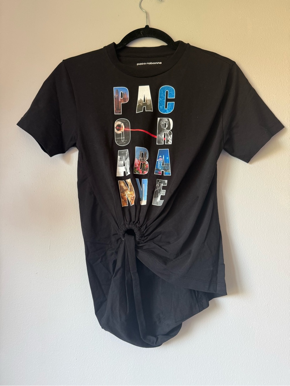 Paco Rabanne Black T-Shirt SZ S